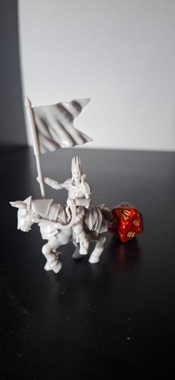 DnD Fantasy Miniaturen – Skelleton mounted (Restless Bones) beschikbaar voor biedingen
