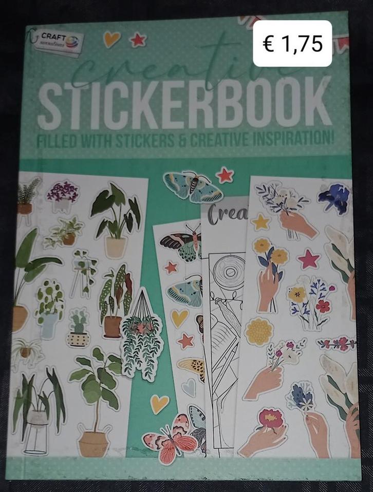 Stickerboeken, Hobby en Vrije tijd, Scrapbooking, Nieuw, Ophalen