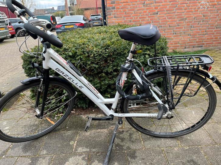 Gazelle Fuente Pure 53cm, Fietsen en Brommers, Elektrische fietsen, Gebruikt, Gazelle, 51 tot 55 cm, Ophalen