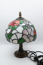 Tiffany tafel lamp 2 stuks, Ophalen of Verzenden, Zo goed als nieuw, Glas, Minder dan 50 cm