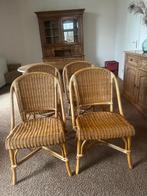 Rieten stoelen, Ophalen, Gebruikt, Bruin, Riet of Rotan