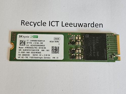 Sk hynix 256gb m.2 ssd nvme bc501, Computers en Software, Harde schijven, Gebruikt, Laptop, Intern, SSD, Ophalen of Verzenden