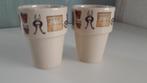 2 Bekers van Jet, Gardener friends, Huis en Inrichting, Keuken | Servies, Ophalen of Verzenden, Zo goed als nieuw