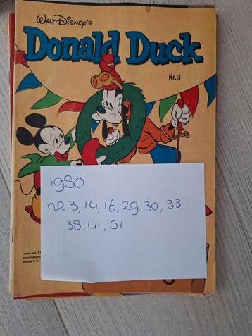 Donald Duck Strips Jaren '80 - Diverse Nummers beschikbaar voor biedingen