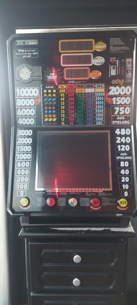 Gokkast, Euro, Ophalen of Verzenden, Gebruikt