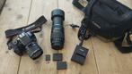 Canon EOS 1100D + telelens 70 - 300 semi-prof. spiegelreflex, Audio, Tv en Foto, Ophalen of Verzenden, Zo goed als nieuw, Canon