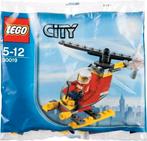 Lego City 30019 Helicopter + Piloot 100% compleet!, Verzenden, Zo goed als nieuw, Complete set, Lego
