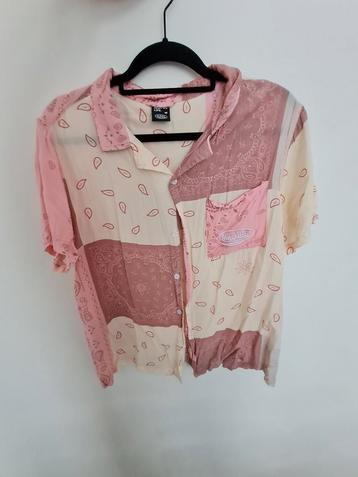 Von Dutch Bandana pink bedge shirt beschikbaar voor biedingen