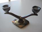 kaarsenstandaard voor 2 kaarsen uit ca 1960, Ophalen of Verzenden