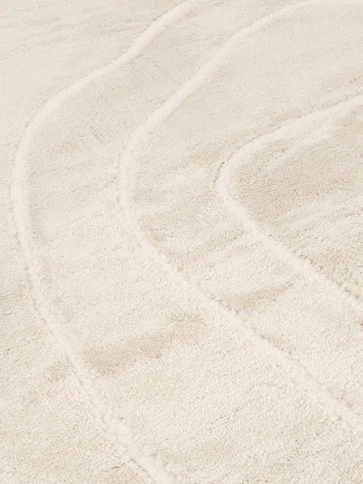Rugvista - Bahia vloerkleed Crème-wit, zacht & modern, Huis en Inrichting, Stoffering | Vloerbedekking, Nieuw, Tapijt, Crème, minder dan 10 m²