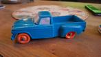 Tomte Laerdal Vintage blauwe speelgoed truck, Ophalen of Verzenden, Gebruikt