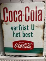 Coca Cola emaille bord, Verzamelen, Ophalen of Verzenden
