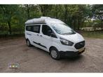 Buscamper Ford Transit Custom|3 gordelplaatsen 2xzonnepaneel, Chemisch toilet, Buscamper of Camperbus, Ford, Tot en met 2