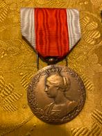Belgische Medaille van het Nationaal Comité 1914-1918 ,brons, Ophalen of Verzenden, Landmacht, Overige gebieden, Lintje, Medaille of Wings