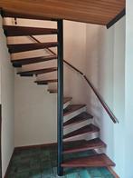 Stalen hardhouten spil trap, Doe-het-zelf en Verbouw, Ophalen, Gebruikt, 2 tot 4 meter