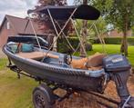 Remus sloep 430 met 15 pk yamaha, Watersport en Boten, Sloepen, Ophalen, 10 tot 30 pk, 3 tot 6 meter, Buitenboordmotor