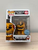 Funko pop! Withered Golden Freddy #1033 FNAF 10 Years anni, Verzamelen, Poppetjes en Figuurtjes, Funko Europe, Ophalen of Verzenden