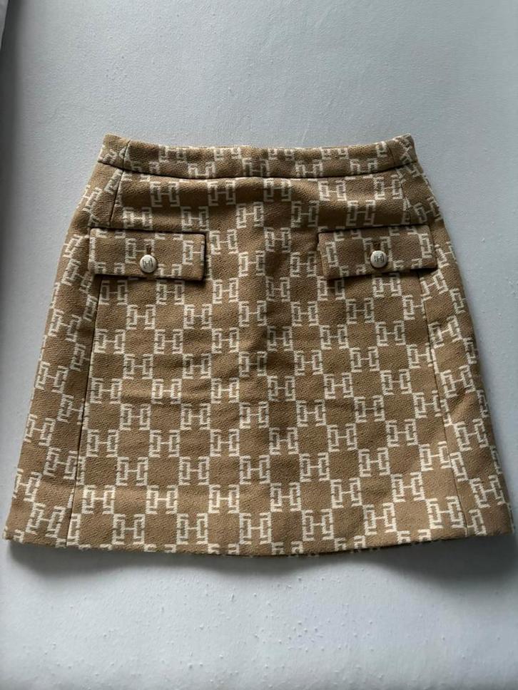 Fifth House Novai Rok met logo patroon maat 36 nieuw, Kleding | Dames, Rokken, Nieuw, Maat 36 (S), Bruin, Boven de knie, Ophalen of Verzenden