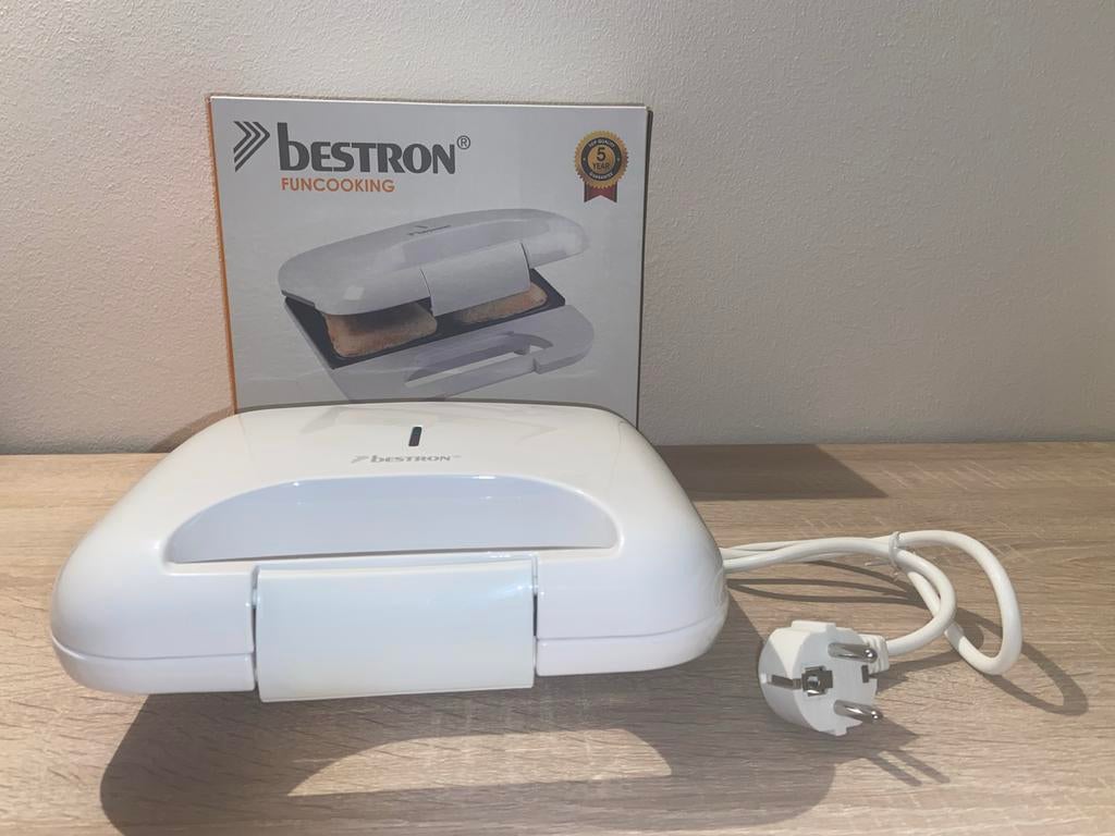 Bestron Tosti-apparaat (nieuw), Witgoed en Apparatuur, Contactgrills, Ophalen of Verzenden, Nieuw