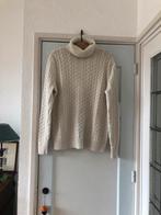 Superdry wolwitte Kabeltrui met col Maat L, Kleding | Dames, Truien en Vesten, Ophalen of Verzenden, Zo goed als nieuw, Maat 42/44 (L)