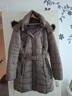 Prachtige warme winterjas Les Amies, Bruin, Maat 42/44 (L), Ophalen of Verzenden, Zo goed als nieuw