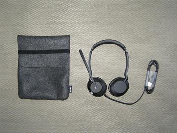 Jabra headset met microfoon. beschikbaar voor biedingen