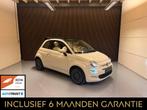 Fiat 500C 0.9 80pk Turbo Twinair 2017 1ste eigenaar, Cabriolet, Leder en Stof, Wit, Origineel Nederlands