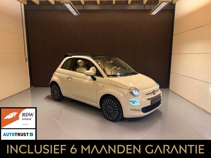 Fiat 500C 0.9 80pk Turbo Twinair 2017 1ste eigenaar, Auto's, Fiat, Bedrijf, 500C, ABS, Airbags, Airconditioning, Bluetooth, Boordcomputer