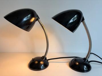 Set van 2 bakelieten bureaulampen Bauhaus beschikbaar voor biedingen