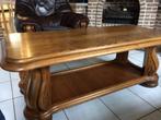 Franse Eiken Salontafel., Huis en Inrichting, Tafels | Salontafels, Ophalen, 100 tot 150 cm, 50 tot 75 cm, 50 tot 100 cm