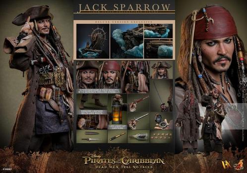 Pirates of the Caribbean: DX AF 1/6 Jack Sparrow Deluxe 30cm, Verzamelen, Film en Tv, Nieuw, Actiefiguur of Pop, Ophalen of Verzenden