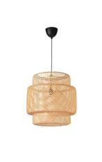 SINNERLIG Hanglamp 50cm, Huis en Inrichting, Lampen | Hanglampen, Ophalen, Zo goed als nieuw, Hout, 50 tot 75 cm