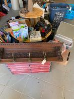 Mooie  leeuwenkop  kapstok met koperen haken, Zo goed als nieuw, Minder dan 100 cm, Hout, Ophalen