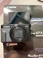 Canon G7X Mark II, Audio, Tv en Foto, Fotocamera's Digitaal, Ophalen of Verzenden, Zo goed als nieuw, Canon, 4 t/m 7 keer
