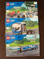Lego City 60244 Helikoptertransport, Kinderen en Baby's, Speelgoed | Duplo en Lego, Ophalen of Verzenden, Zo goed als nieuw