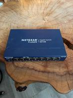 Netgear ProSAFE GS108 netwerk switch, 8 poorten, Computers en Software, Netwerk switches, Ophalen of Verzenden, Zo goed als nieuw