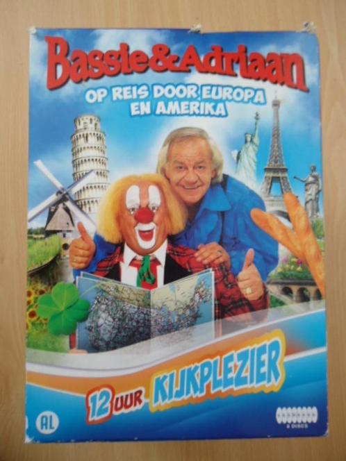 Bassie en Adriaan 8 DVD Box op reis door Europa en Amerika, Verzamelen, Film en Tv, Ophalen of Verzenden