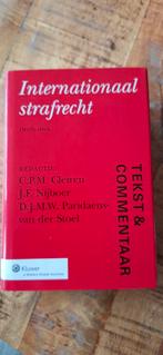Tekst & Commentaar - Internationaal Strafrecht, Boeken, Studieboeken en Cursussen, Ophalen of Verzenden, C.P.M. Cleiren, J.F. Nijboer, D.J.M.W. Paridaens-van der Stoel