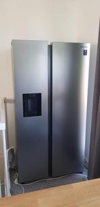 Amerikaanse tweedeurs koelkast, Witgoed en Apparatuur, Koelkasten en IJskasten, 60 cm of meer, Met vriesvak, 200 liter of meer