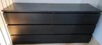 Ladekast Malm (Ikea), zwartbruin, Ophalen, Gebruikt, 5 laden of meer, 150 tot 200 cm