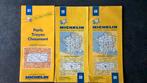 Vintage Michelin deelkaarten Frankrijk - Set van 3, Frankrijk, Landkaart, 1800 tot 2000, Ophalen
