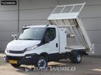 Iveco Daily 35C15 3.0L Kipper met Kist Dubbellucht 3,5t Trek, Auto's, Bestelauto's, Stof, Gebruikt, Euro 6, 4 cilinders