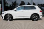 Volkswagen Tiguan 1.4 TSI eHybrid R-Line 245pk PANO LEER IQ, Auto's, Volkswagen, 1716 kg, 4 cilinders, Met garantie (alle), Wit