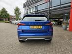 Skoda Kamiq 110pk TSI Sport Business | Carplay | Cruise, 12 maanden, Stof, Gebruikt, Blauw