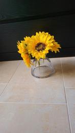 Zonnebloemboeketje kunst, Huis en Inrichting, Ophalen of Verzenden