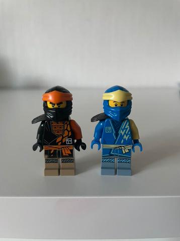 Lego Ninjago Cole & Jay Dojo poppetjes beschikbaar voor biedingen