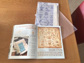 Borduurpatronen boek. beschikbaar voor biedingen