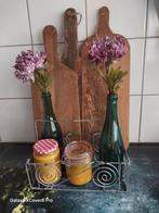 Fil de fer flessenrek / jamrekje handwerk, Ophalen of Verzenden, Gebruikt