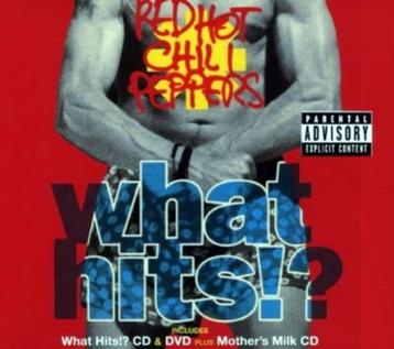 RED HOT CHILI PEPPERS 2 CD + DVD WHAT HITS!? best of hits beschikbaar voor biedingen