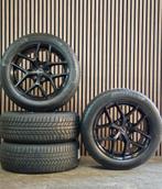 Nette 17" Borbet Velgen+GOEDE Winterbanden 5x112 Superb, Ophalen, Velg(en), 17 inch, Winterbanden